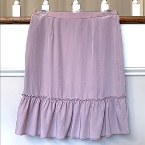 Banana republic ruffled skirt 0P